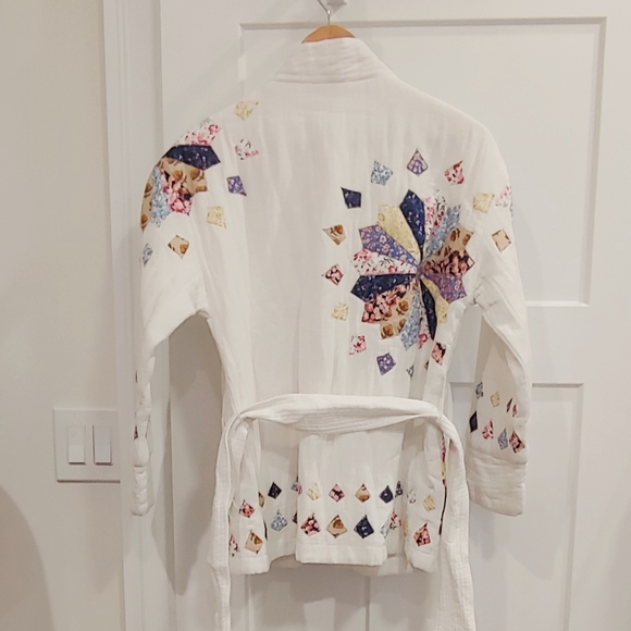 Anthropologie Quilted Patchwork Jacket